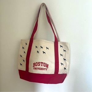 Boston University Medium Boat Tote Bag brand new NWT